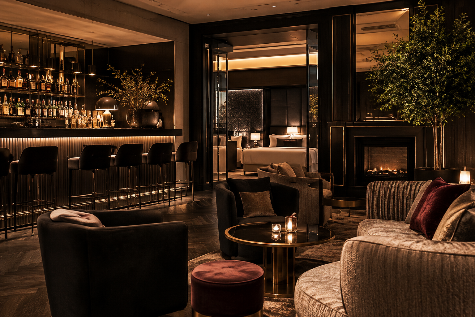 Luxury lounge and hotel placeholder
